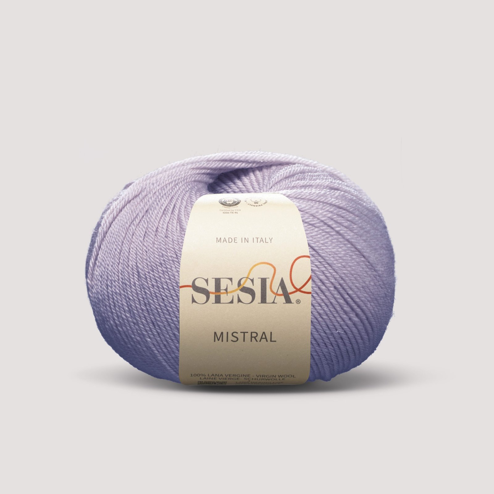 Sesia Mistral - 100% Fine Merino Wool- Unshrinkable