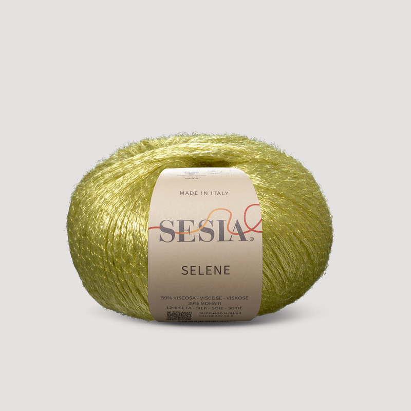 Sesia Selene - 59% Viscose – 29% Superkid Mohair – 12% Mulberry Silk